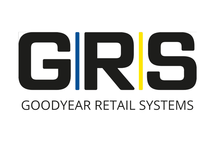 Grs Goodyear Retail Systems logo.